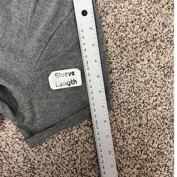 Torrid Women L Grunge 90s Punk Rocker Chic Minimalist Edgy Slashed T-Shirt Dress - Picture 8 of 9